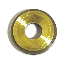 Load image into Gallery viewer, 38 Special Deprimed Polished Nickel Bullet Slices Qty 15 | FREE SHIPPING