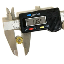 Load image into Gallery viewer, 40 Smith & Wesson Thin Cut Bullet Slices Polished Qty 15 | FREE SHIPPING