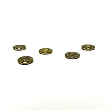 Load image into Gallery viewer, 45 ACP Thin Cut Nickel Bullet Slices Polished Qty 15 | FREE SHIPPING