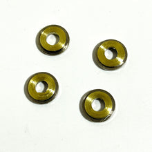 Load image into Gallery viewer, Nickel 40 Smith & Wesson Thin Bullet Slices Polished Deprimed Qty 15 | FREE SHIPPING