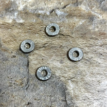 Load image into Gallery viewer, 40 Caliber Smith & Wesson Deprimed Nickel Bullet Slices For Jewelry