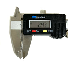 Load image into Gallery viewer, Deprimed 45 ACP Aluminum Bullet Slices Qty 15 | FREE SHIPPING