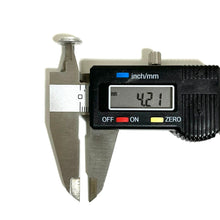 Load image into Gallery viewer, Deprimed 45 ACP Aluminum Bullet Slices Qty 15 | FREE SHIPPING