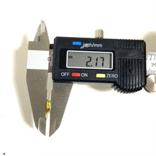 Load image into Gallery viewer, 9MM Thin Cut Bullet Slices Polished Brass