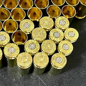 Polished 40 Smith and Wesson 40 Caliber Empty Brass Shells Used Spent Bullet Casings Fired Ammo Cleaned Polished 2lbs | FREE SHIPPING