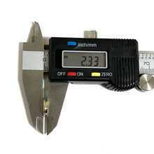 Load image into Gallery viewer, Deprimed 308 WIN Thin Cut Nickel Polished Bullet Slices Qty 15 | FREE SHIPPING