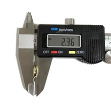 Load image into Gallery viewer, Nickel 308 WIN Thin Cut Bullet Slices Polished Qty 15 | FREE SHIPPING