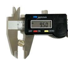 Load image into Gallery viewer, Nickel 380 Auto Thin Cut Polished Bullet Slices For Jewelry