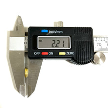 Load image into Gallery viewer, 380 Auto Thin Cut Polished Brass Bullet Slices