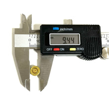 Load image into Gallery viewer, 380 Auto Thin Cut Polished Brass Bullet Slices