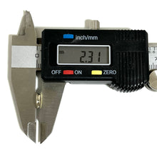 Load image into Gallery viewer, Deprimed 380 Auto Nickel Bullet Slices For Jewelry