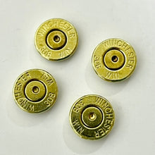 Load image into Gallery viewer, Winchester Brand 308 Brass Bullet Slices With Gold Primer | Qty 15 | FREE SHIPPING