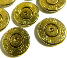 Load image into Gallery viewer, Winchester Brand 308 Brass Bullet Slices With Primer Polished | Qty 15 | FREE SHIPPING
