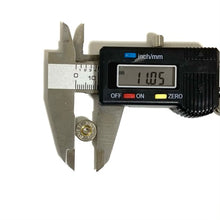 Load image into Gallery viewer, 38 Spl Polished Nickel Thin Cut Bullet Slices Qty 15 | FREE SHIPPING