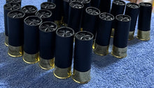 Load image into Gallery viewer, Engraved 24 Blank Black Clever Hand Polished Empty Shotgun Shells 12 Gauge No Markings On Hulls