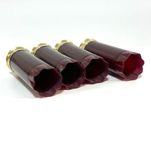 Load image into Gallery viewer, Glossy Blank Dark Red Shotgun Shells 12 Gauge For Wedding Boutinieres