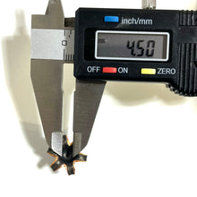 Load image into Gallery viewer, 9MM Bullet Flowers Fired Bullets Black Copper Qty 3 Pcs - Free Shipping