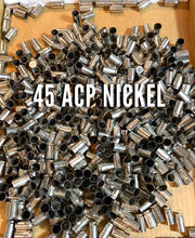 Load image into Gallery viewer, Nickel Shells 45 Caliber Used