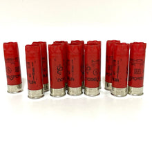 Load image into Gallery viewer, Nobel Sport Red Empty Shotgun Shells 12 Gauge High Brass Hulls Used Cartridges Spent Shotshells Casings Craft Qty 100 Pcs FREE SHIPPING