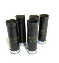 Load image into Gallery viewer, Black Empty Shotgun Shells Herters 12 Gauge Shotshells Spent 12GA Hulls Cartridges Fired Used Casings Shot Gun Shells Qty 100 Pcs - FREE SHIPPING