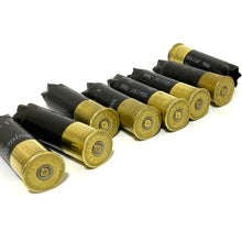 Load image into Gallery viewer, Black Shotgun Shells 12 Gauge Empty Spent Hulls Used Fired Remington
