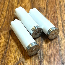 Load image into Gallery viewer, White Shotgun Shells For Wedding Boutonnieres