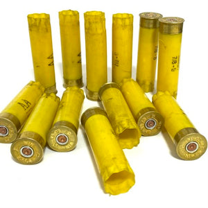 Recycle Shotgun Shells Yellow DIY Ammo Crafts