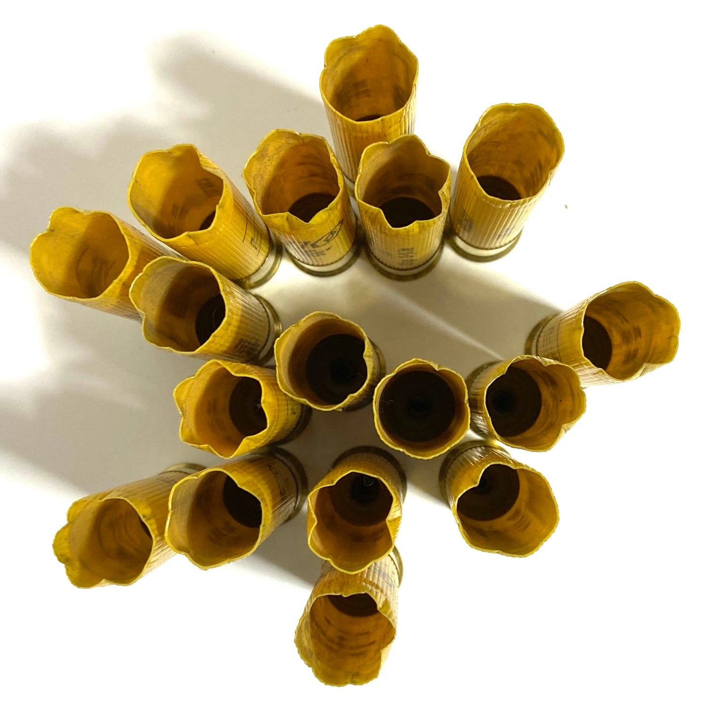 Star Crimped Yellow 20gauge Shotgun Shells Empty Hulls