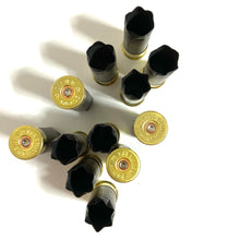 Load image into Gallery viewer, Star Crimped Black Shotgun Shells Empty Hulls