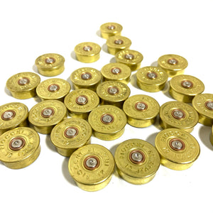 Fiocchi Italy 12 Gauge End Caps Brass Bottoms 