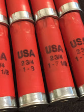 Load image into Gallery viewer, Once Fired 12GA Hulls Winchester Red USA Hulls