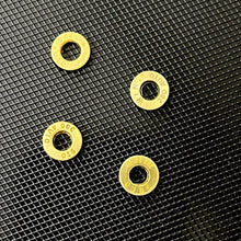 Load image into Gallery viewer, Deprimed .380 Auto Thin Cut Brass Bullet Slices Polished