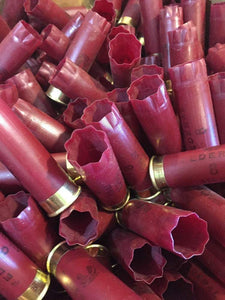 Empty Shotgun Shells Red 12 Gauge