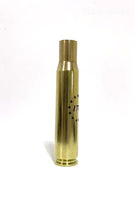 Load and play video in Gallery viewer, Engraved 1776 Betsy Ross 13 Stars 50 BMG Hand Polished Brass Shell
