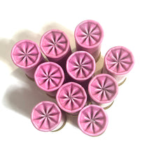 Load image into Gallery viewer, Star Crimped Pink Shotgun Shells Empty Hulls
