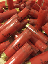 Load image into Gallery viewer, DIY Shotgun Shell Boutonnieres 12 Gauge Red Hulls Winchester AA