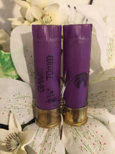 Load image into Gallery viewer, Purple DIY Boutonniere Wedding Shotgun Shells
