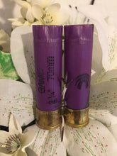 Load image into Gallery viewer, Purple DIY Boutonniere Wedding Shotgun Shells