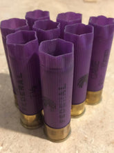 Load image into Gallery viewer, Lavender Shotgun Shells Empty 16 Gauge Hulls

