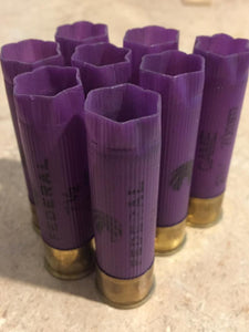 Lavender Shotgun Shells Empty 16 Gauge Hulls