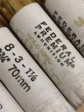 Load image into Gallery viewer, White Shotgun Shells Empty 12 Gauge Hulls Once Fired Used Spent 12GA Shot Gun Casings Ammo Crafts