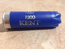 Load image into Gallery viewer, Kent Blue Empty Shotgun Shells 12 Gauge Shotshells Spent Navy Blue 12GA Hulls Cartridges Used Fired Casings Shot Gun Shells Qty 12 | FREE SHIPPING