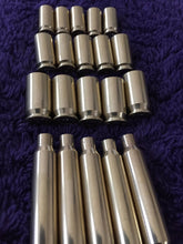 Load image into Gallery viewer, Empty Brass Shells Spent Bullet Casings Once Fired Ammo Mixed Inspected Polished 223 45 ACP 40 9MM