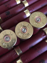 Load image into Gallery viewer, Empty Shotgun Shells 12GA Spent Burgundy 12 Gauge Maroon Shot Gun Hulls Ammo Fired Cartridge Dark Red Federal 200 Pcs - Free Shipping