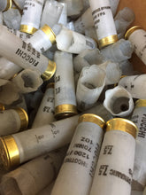 Load image into Gallery viewer, Huge Lot 200 Empty Shotgun Shells 12 Gauge Hulls Shotshells Spent Cartridges Translucent 12GA Ammo DIY Crafts
