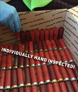 Individually hand inspected shotgun shells for crafting