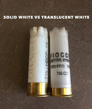 Load image into Gallery viewer, Huge Lot 200 Empty Shotgun Shells 12 Gauge Hulls Shotshells Spent Cartridges Translucent 12GA Ammo DIY Crafts