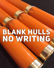 Load image into Gallery viewer, Blank Orange AA Shotgun Shells 12 Gauge Hulls 12GA