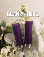 Load image into Gallery viewer, 18 Purple Empty Shotgun Shells Blank 12 Gauge No Markings On Hulls Spent Shotshells Once Fired Used Ammo Casings DIY Boutonniere Crafts