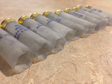 Load image into Gallery viewer, Translucent Empty Shotgun Shells 12 Gauge Hulls Used Shot Gun Once Fired Spent Casings Ammo Cartridges Shotshells 10 Pcs - Shipping Included